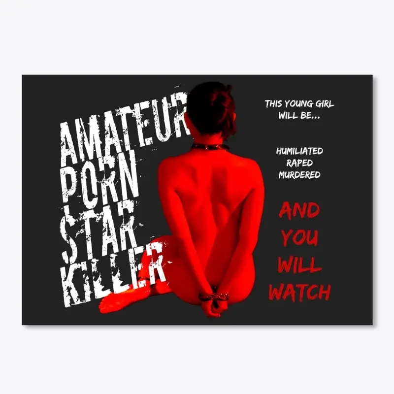 Amateur Porn Star Killer - film merch