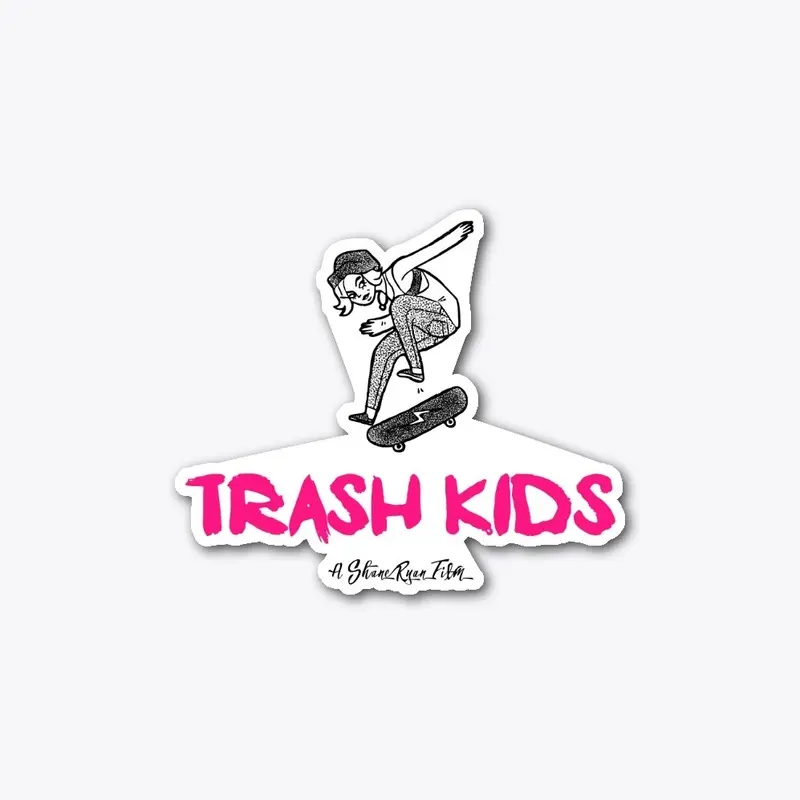 Trash Kids - film merch