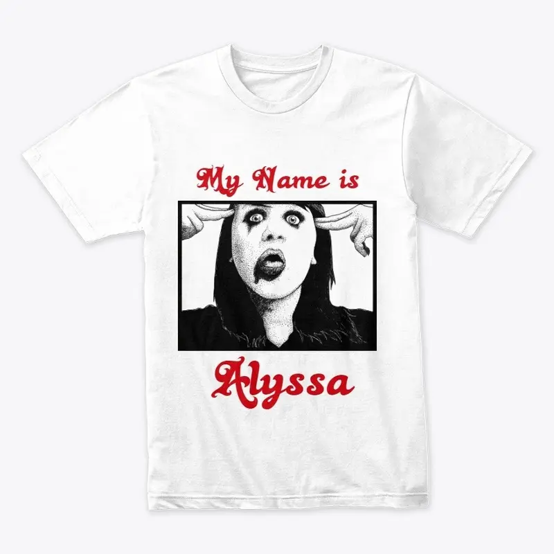 My Name is 'A' by anonymous - film merch